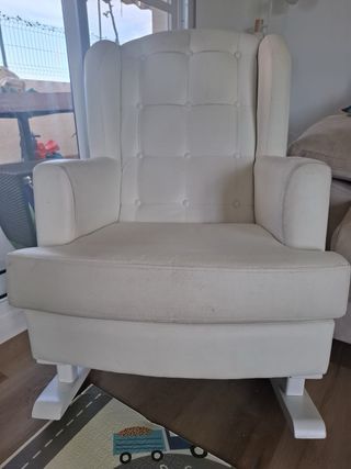 Sillón Mecedora Blanco 