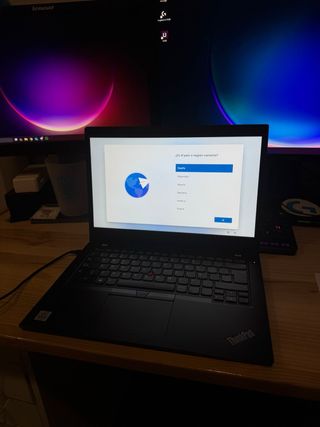 Portátil Lenovo ThinkPad L14 Gen1 Negro