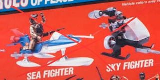 Gijoe Gi joe bootleg Remco Sky Figther misil