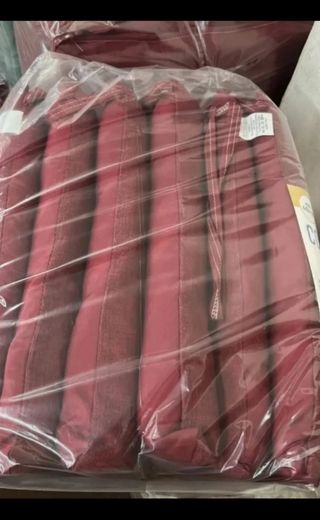 Cuscini per sedia bordeaux