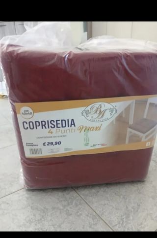 Cuscini per sedia bordeaux