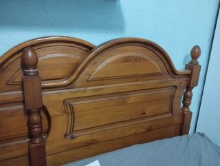 Cabecero de cama de madera 90cm