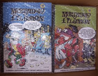 Lote últimos 7 tomos Mortadelo Salvat
