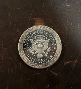 Moneda onza Plata 999