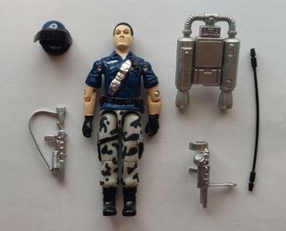 Gijoe Gi joe Starduster Sky Patrol Black Major