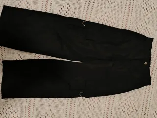 Pantalones cargo negros nuevos