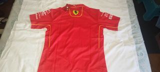 Camiseta Polo Ferrari Puma Roja