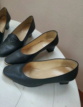 Regalo 2 Pares Zapatos Negros Elegantes