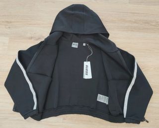 Sudadera Guess Negra con Strass