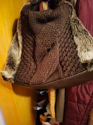 Botas y bolso marrón