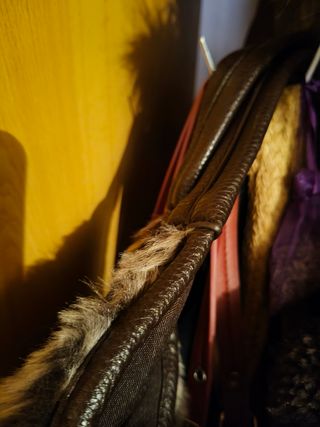 Botas y bolso marrón