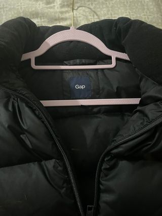 Chaleco acolchado GAP hombre negro