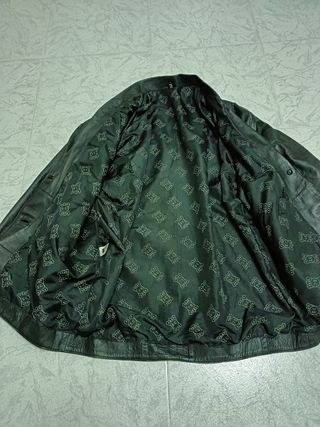 Dos chaquetas de piel negras mujer