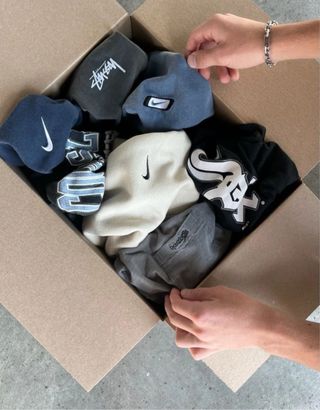 Box abbigliamento vintage uomo/donna