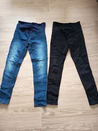 Pantalones premamá Kiabi Talla 38