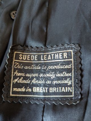 Trench in pelle vintage PARIS FASHION