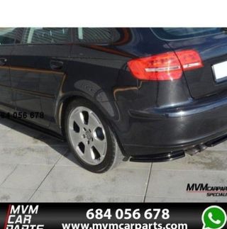 Añadido de paragolpes trasero Audi A3 8P Sportback