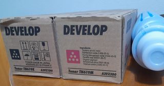3 toner TN619 ( Cyan, Black y Magenta )