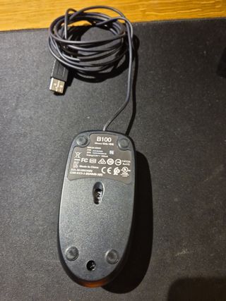 Ratón Logitech USB Negro
