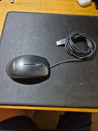 Ratón Logitech USB Negro