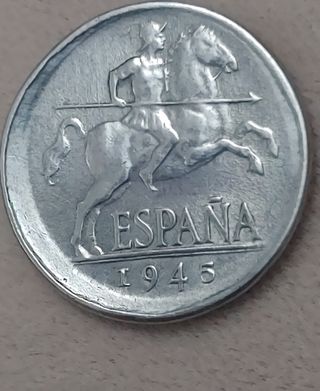 Moneda España 1945 (ERROR)