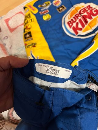 Mono Nascar Burger King Tony Stewart Talla XL