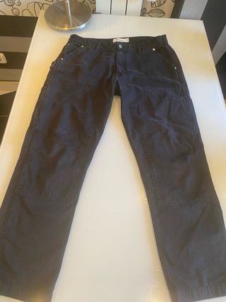 Pantalón vaquero negro Pull&Bear Talla M