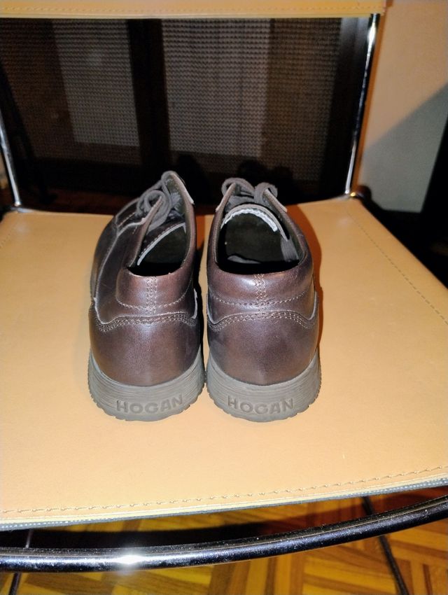 Scarpe Hogan donna marroni vintage