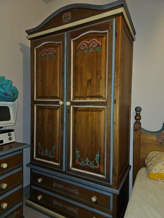 Juego de cuarto madera infantil (niños)
