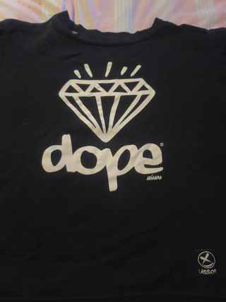 Sudadera Dope Diamante Negra