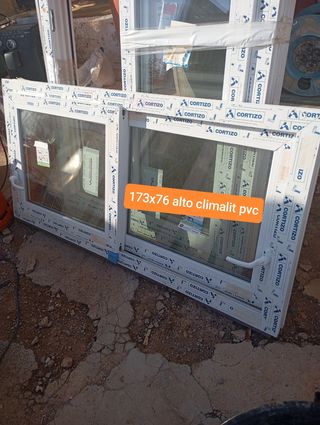 Ventana PVC Cortizo 173x76 Climalit