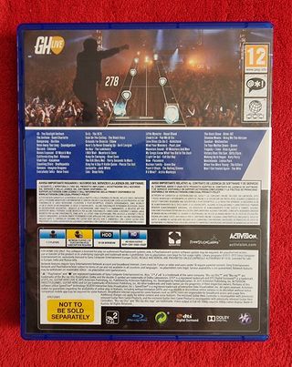 PS4 Guitar Hero Live