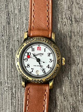 Reloj Winchester Mujer Vintage Marrón/Dorado