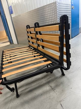 Sofá Cama Plegable IKEA 140x190 Gris