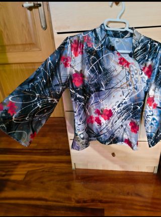 Chaqueta estampada floral