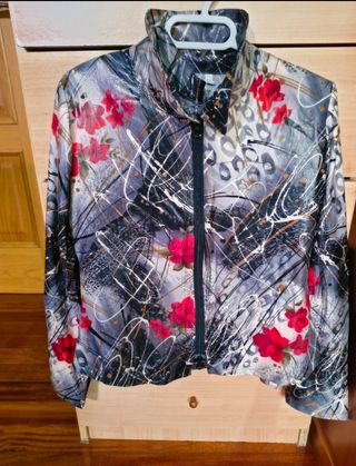 Chaqueta estampada floral