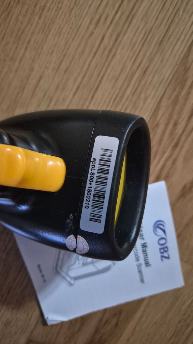 Escáner de código de barras OBZ
