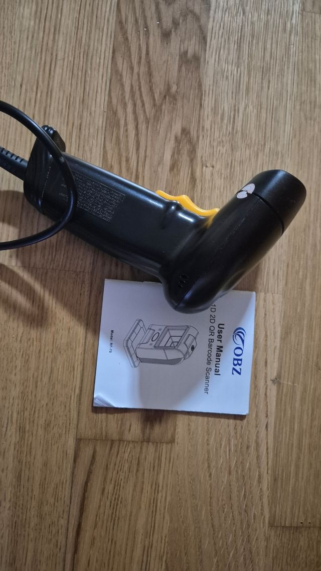 Escáner de código de barras OBZ