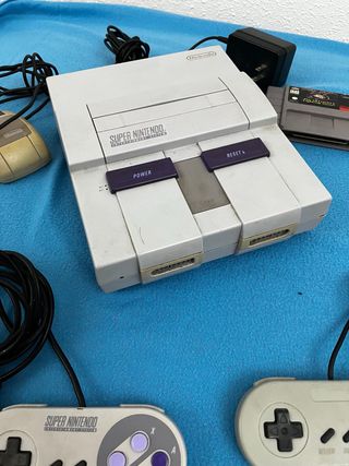 Super Nintendo SNES Consola