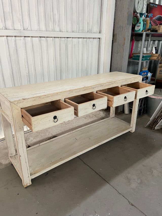 Aparador madera maciza envejecida NUEVA