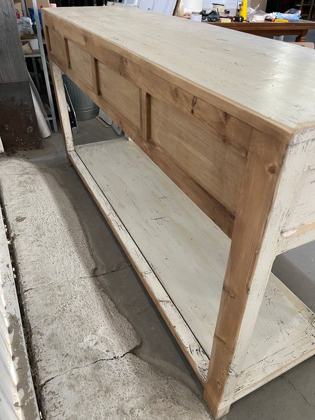 Aparador madera maciza envejecida NUEVA