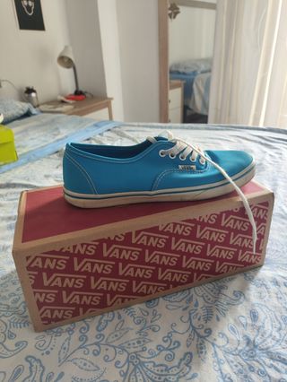 Vans loneta azul
