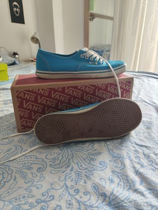 Vans loneta azul