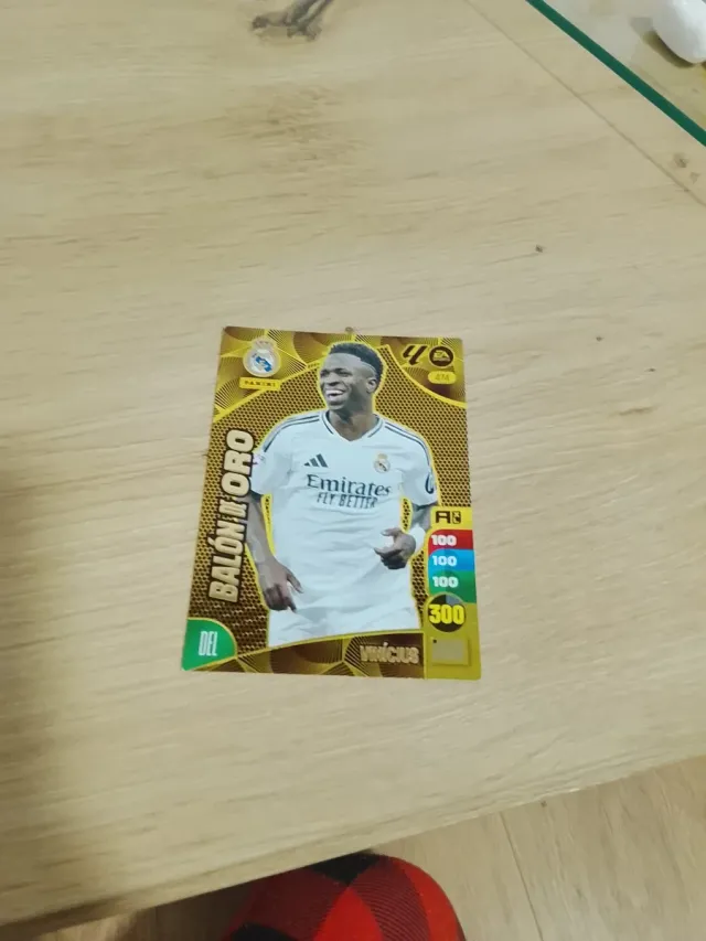 Cromo Balón de Oro Vinicius Jr. Liga 24/25