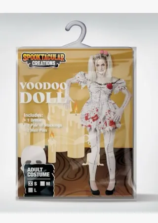 Disfraz Vudú Talla S  36-38