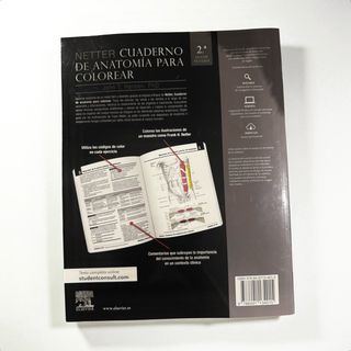 Netter Cuaderno de anatomía para colorear - 2ª Edi