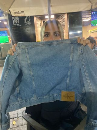 Chaqueta vaquera Calvin Klein azul