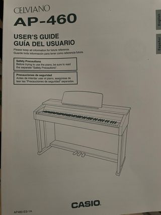 Piano Casio Celviano AP-460