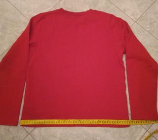 Felpa rossa Athletics 76 Domyos