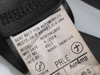 CINTURON SEGURIDAD DELANTERO DERECHO HONDA FR-V (BE)